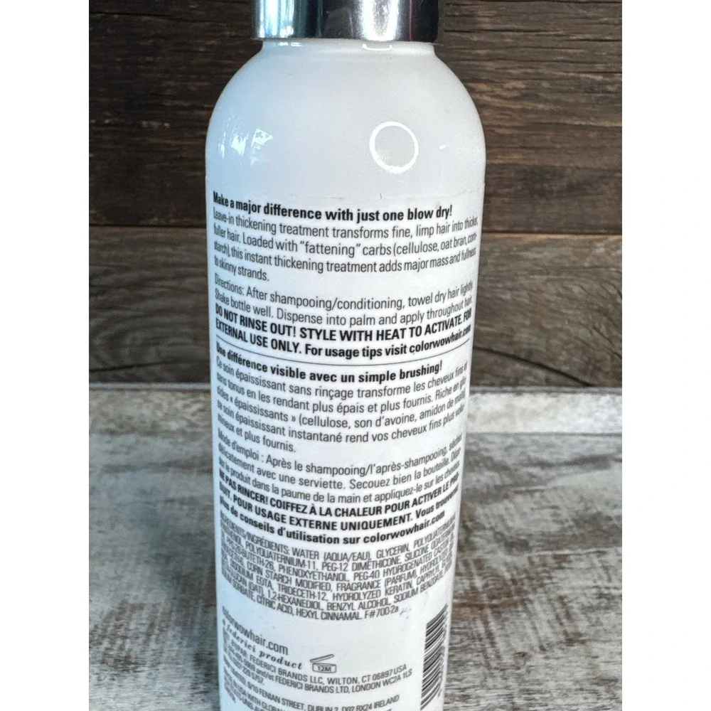 Color Wow Dream Cocktail Leave In Thickening Treatment 6.7 oz NWOB MSRP=$28
